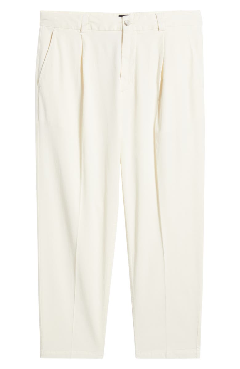 BOSS Perin Pleated Straight Leg Dress Pants, Alternate, color, 