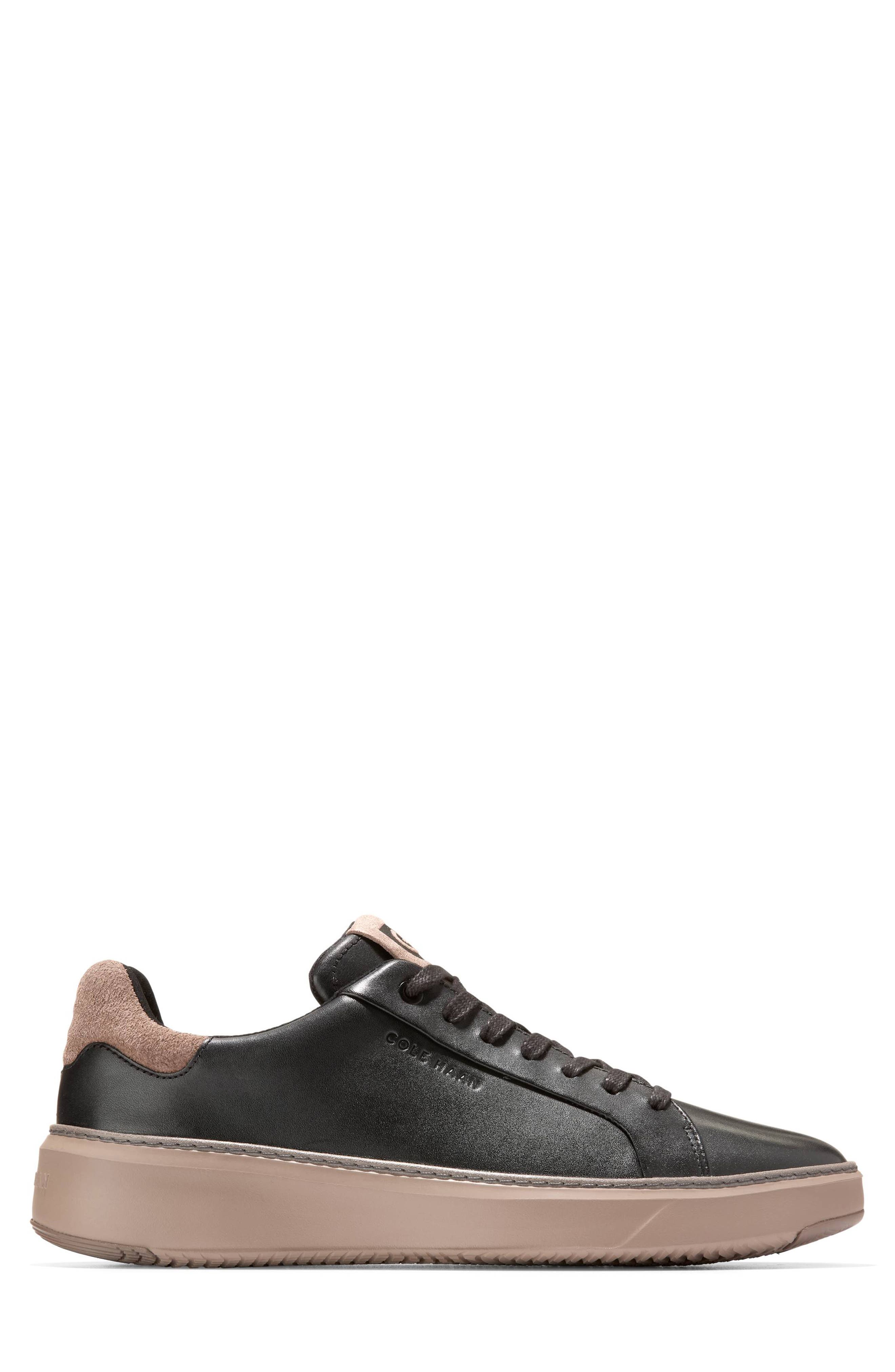 Cole Haan GrandPro Topspin Sneaker, Alternate, color, Black/ Truffle