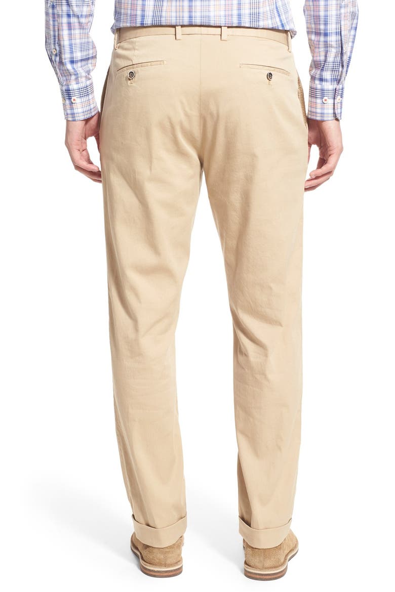 Stretch Cotton Pants, Alternate, color, KHAKI