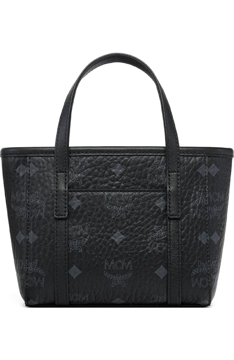 MCM X-Mini Toni Top-Zip Shopper in Visetos, Alternate, color,