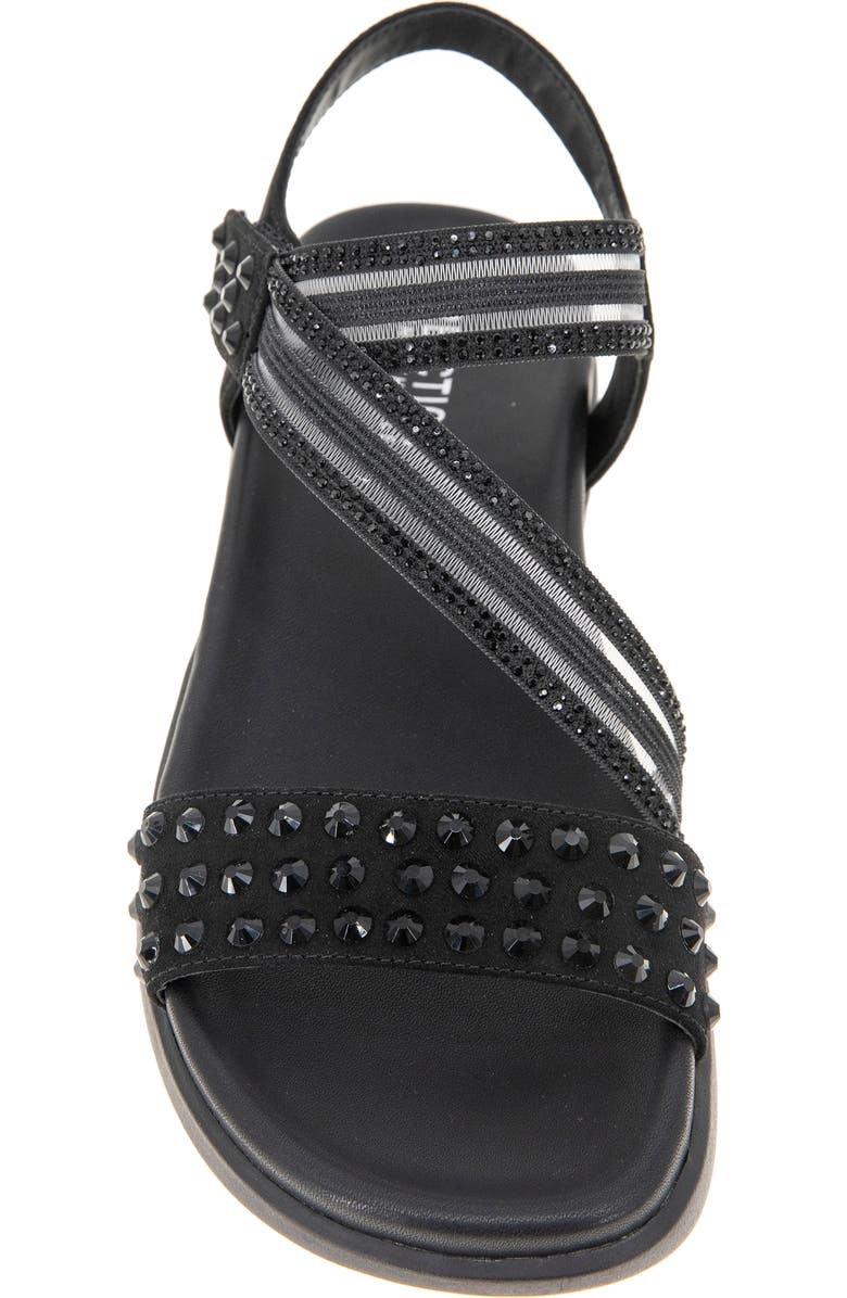 Reaction Kenneth Cole Taryn Rhinestone Strap Sandal, Alternate, color,