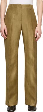 Lafayette 148 New York Gates Floral Linen Blend Pants