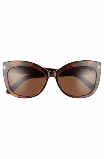 TOM FORD Alistair 56mm Gradient Sunglasses