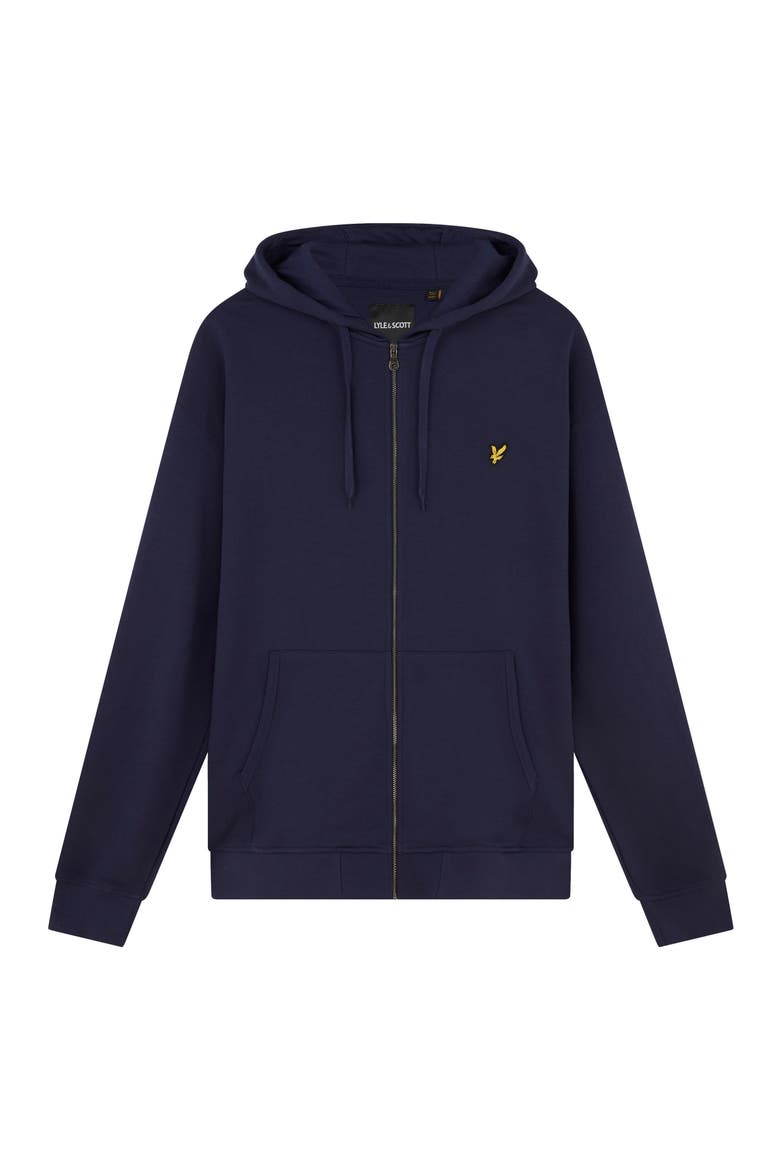 Zip Through Hoodie, Alternate, color, Navy