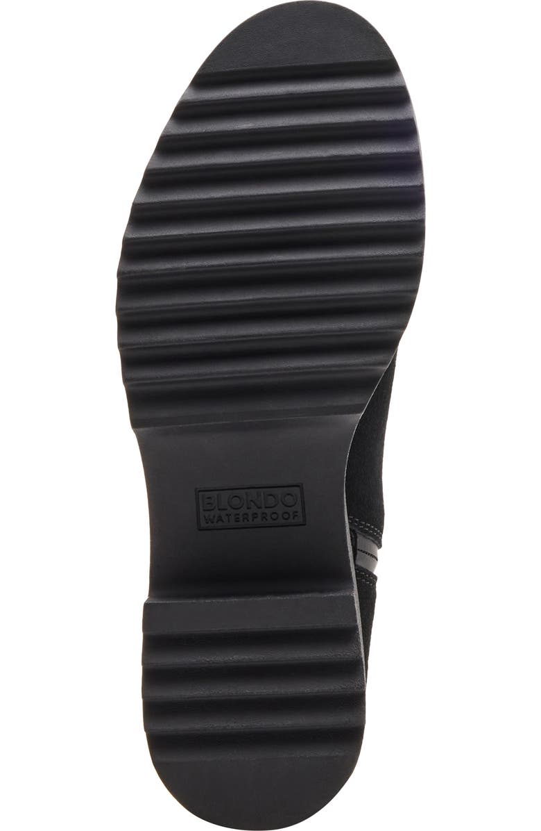 Blondo Ciana Waterproof Knee High Riding Boot, Alternate, color, Black Suede