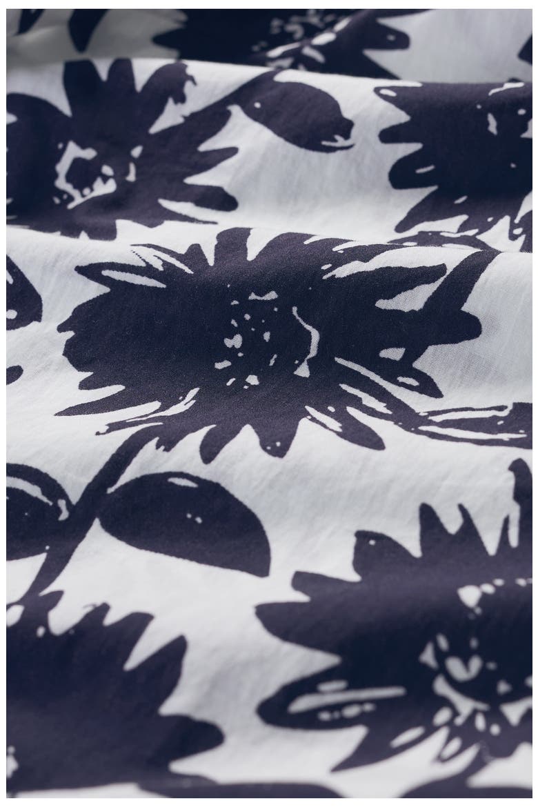 Streamlet Floral Organic Cotton Swing Top, Alternate, color, DAISY SHADOW CHALK