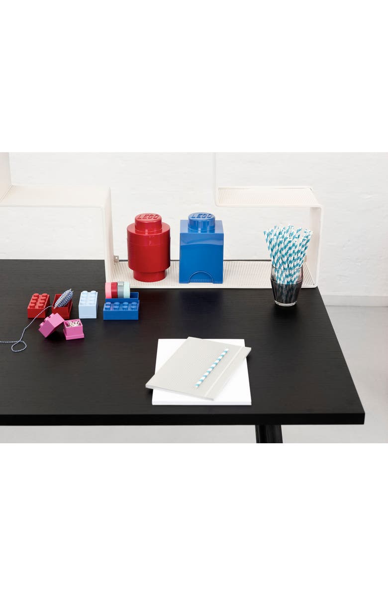 LEGO Storage Brick 1, Bright Red, Alternate, color,