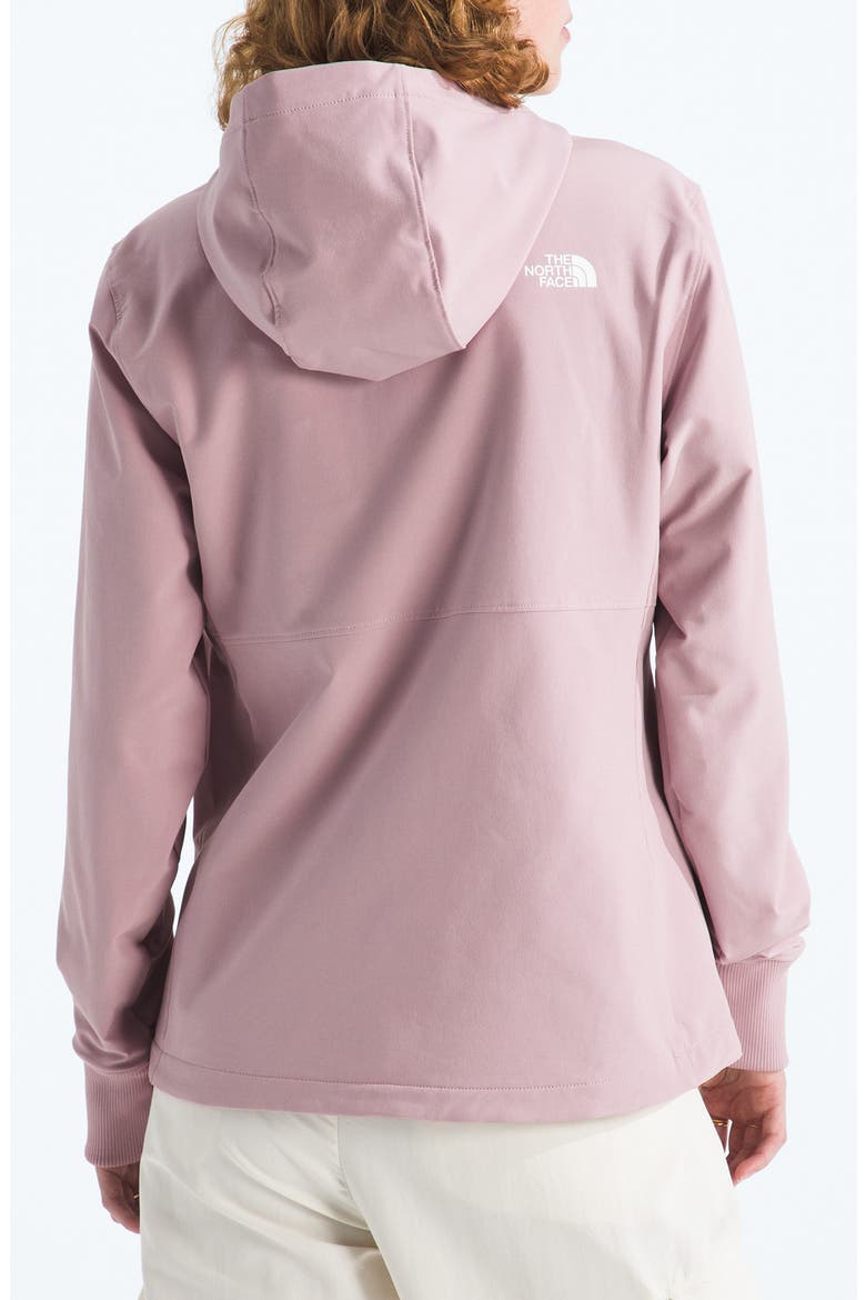 Shelbe Raschel Water Resistant Hooded Jacket, Alternate, color, METAL PINK
