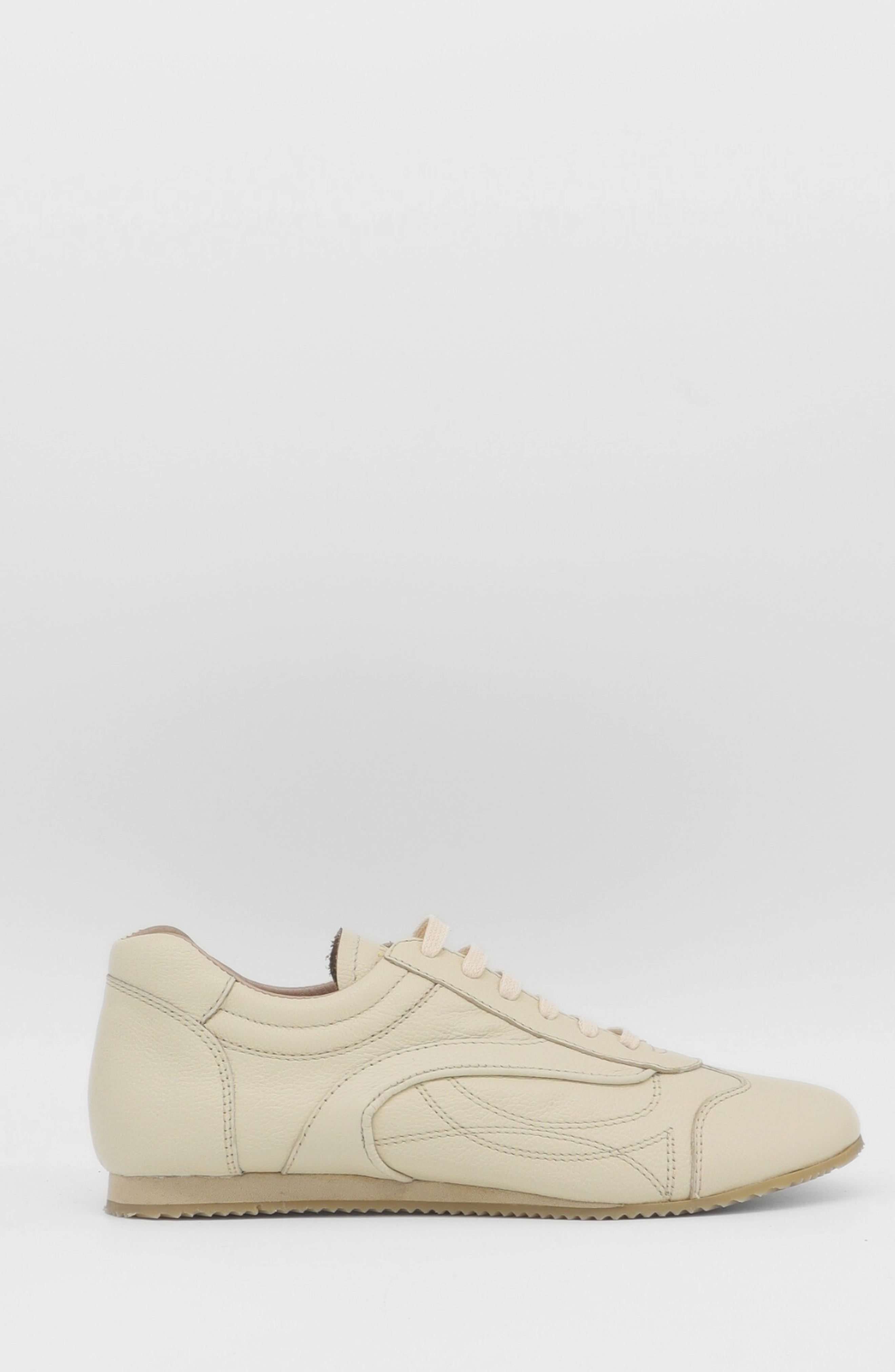 Agiata Essential Leather Sneakers, Alternate, color, Ivory
