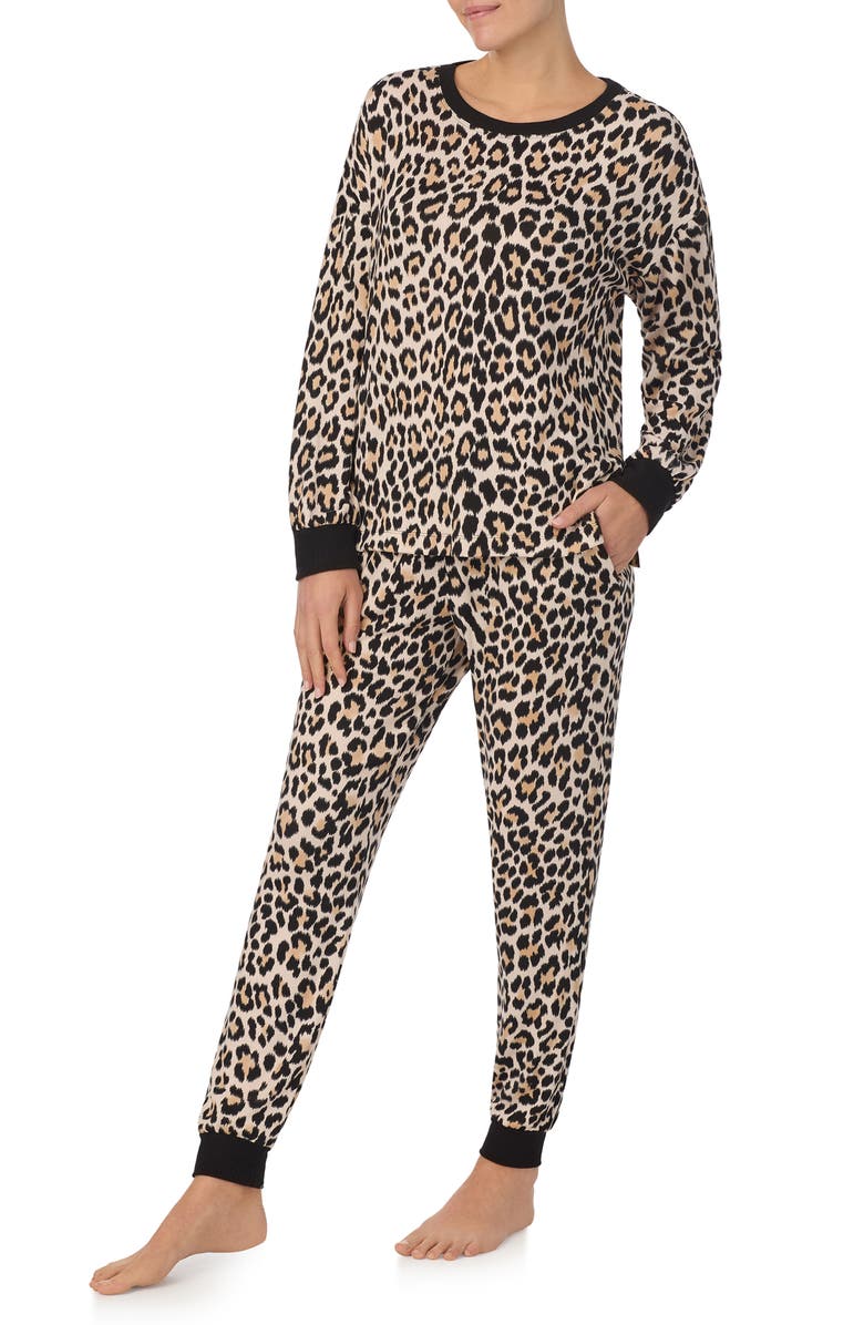 Kate Spade New York print pajamas, Alternate, color, 