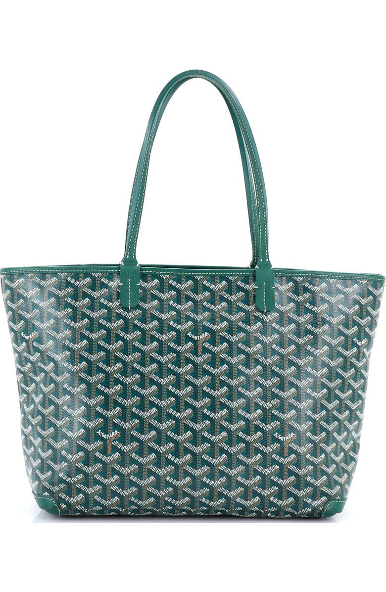 Pre-Owned Goyard Artois Tote Coated Canvas PM, Main, color, Green