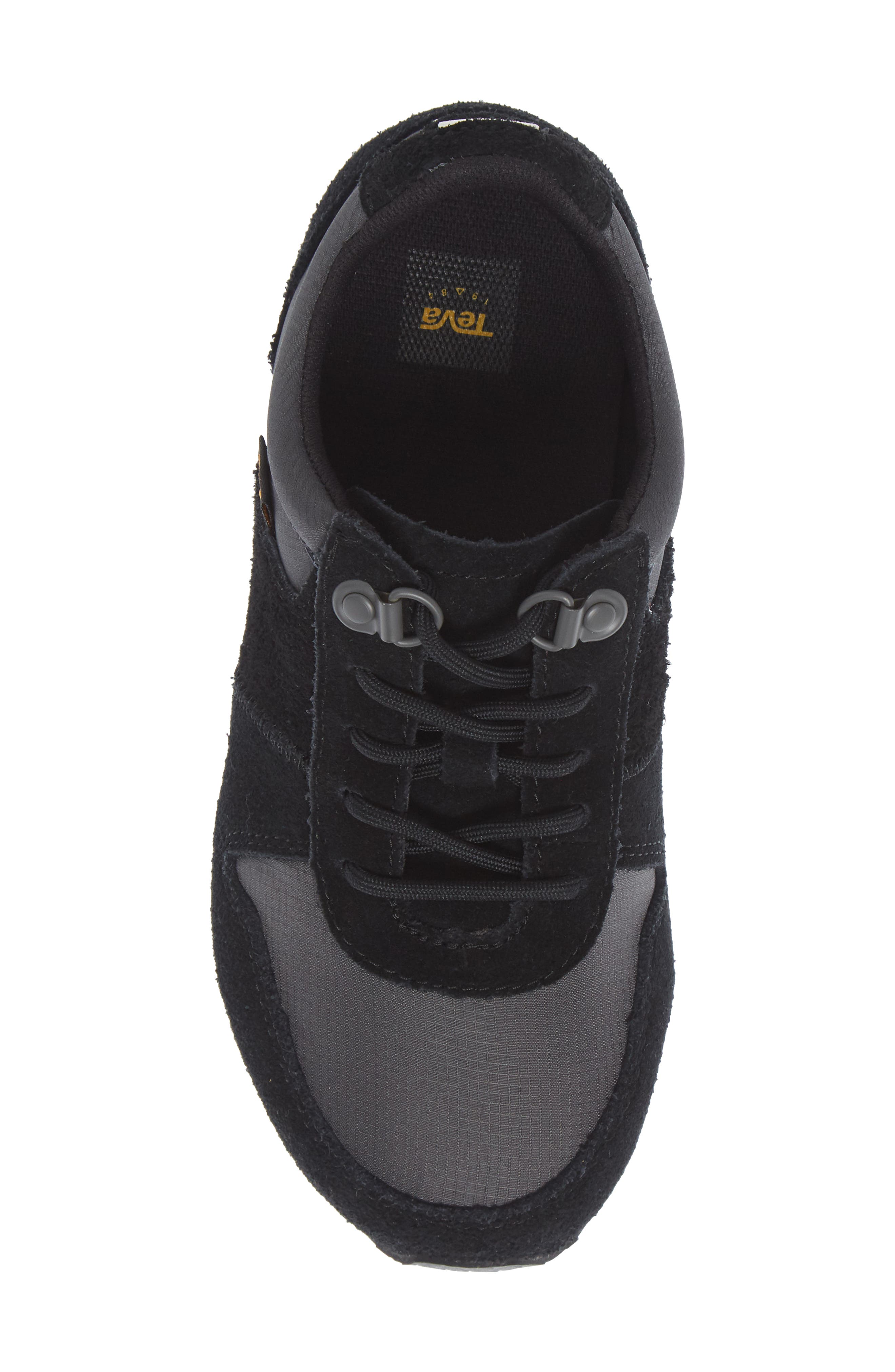 Highside 84 Low Top Sneaker, Alternate, color, BLACK SUEDE