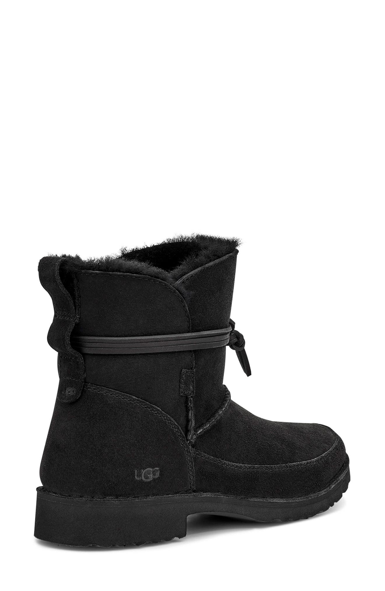 UGG<sup>®</sup> Esther Genuine Shearling Bootie, Alternate, color, 