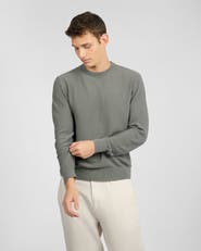 Onia Pique Crewneck Sweater