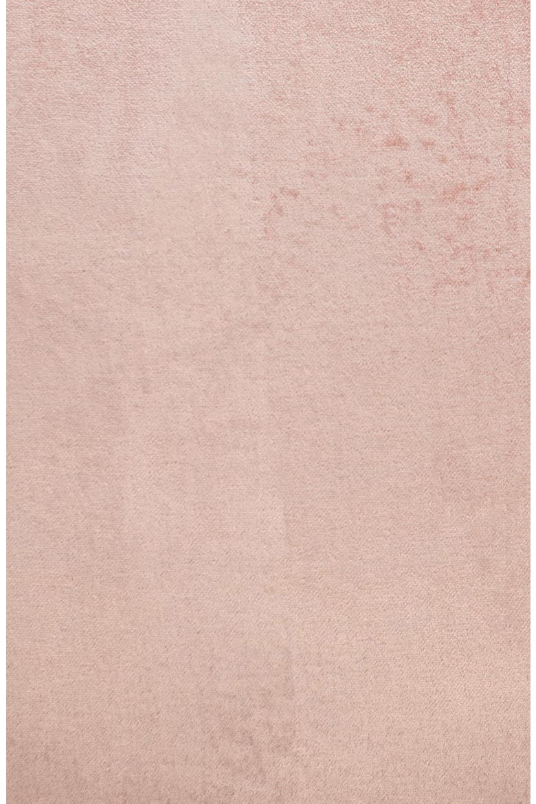Velvet Throw Pillow, Alternate, color, PINK