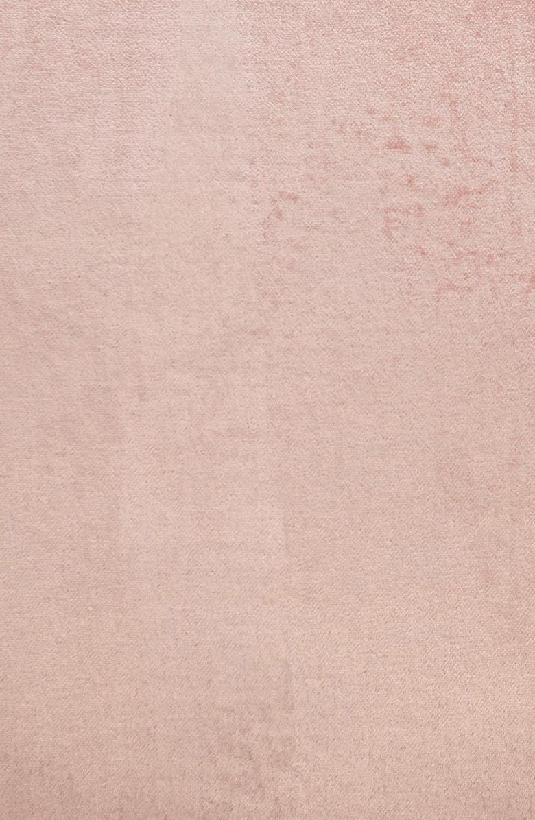 PARKLAND COLLECTION Velvet Throw Pillow, Alternate, color, Pink