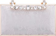 Nina Boujee Crystal Lace Clutch