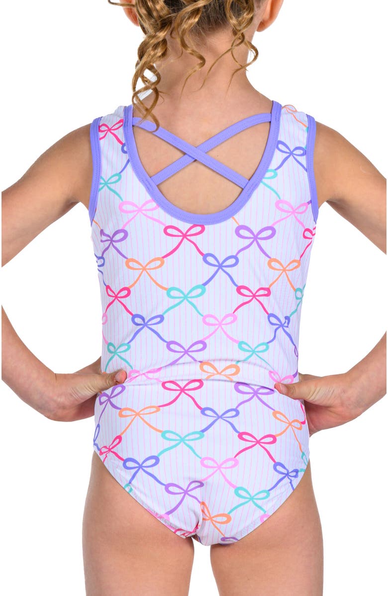 Destira Take a Bow Leotard, Alternate, color, Take A Bow