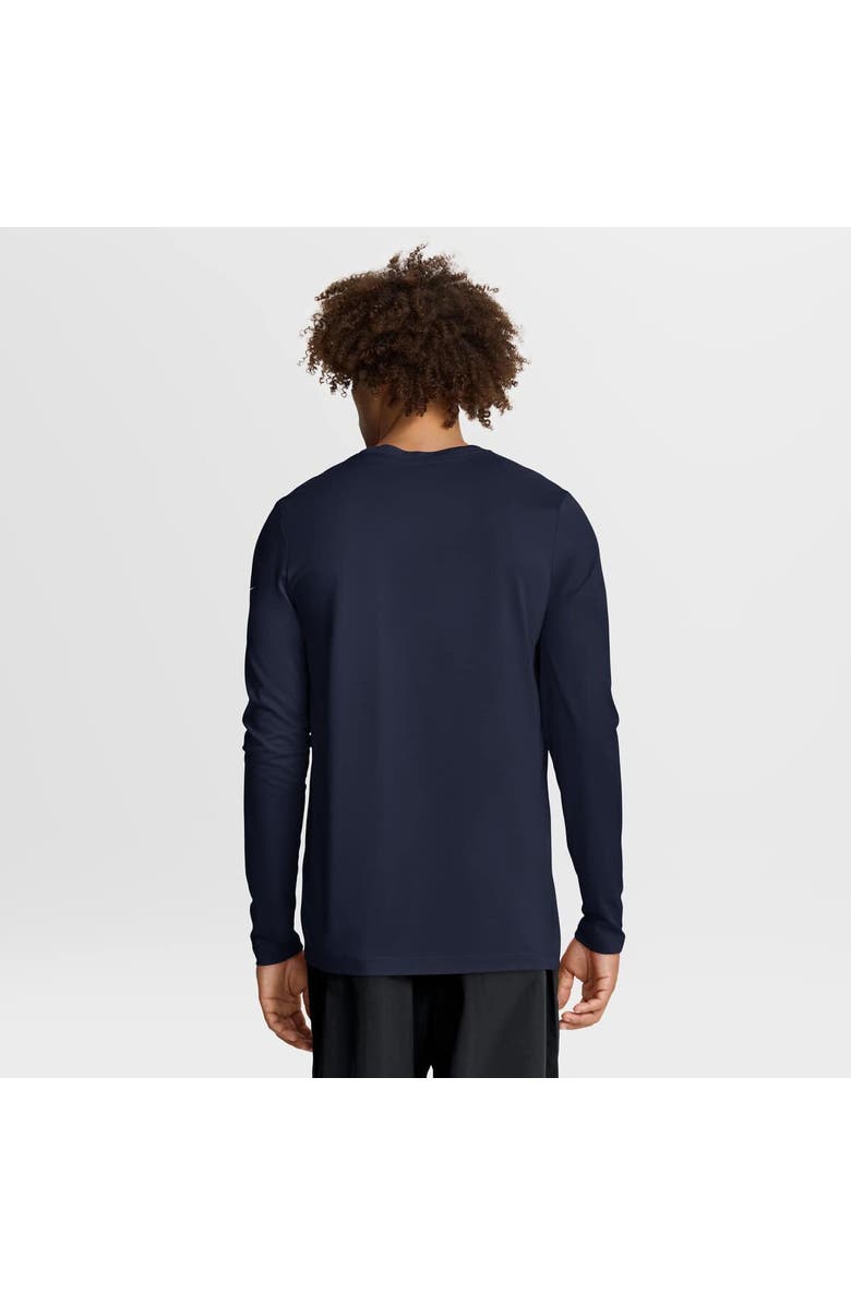 Nike Men's Nike College Navy Seattle Seahawks Primetime Legend Icon Performance Long Sleeve T-Shirt, Alternate, color, College Navy