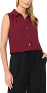 Halogen® Extended Shoulder Sleeveless Top