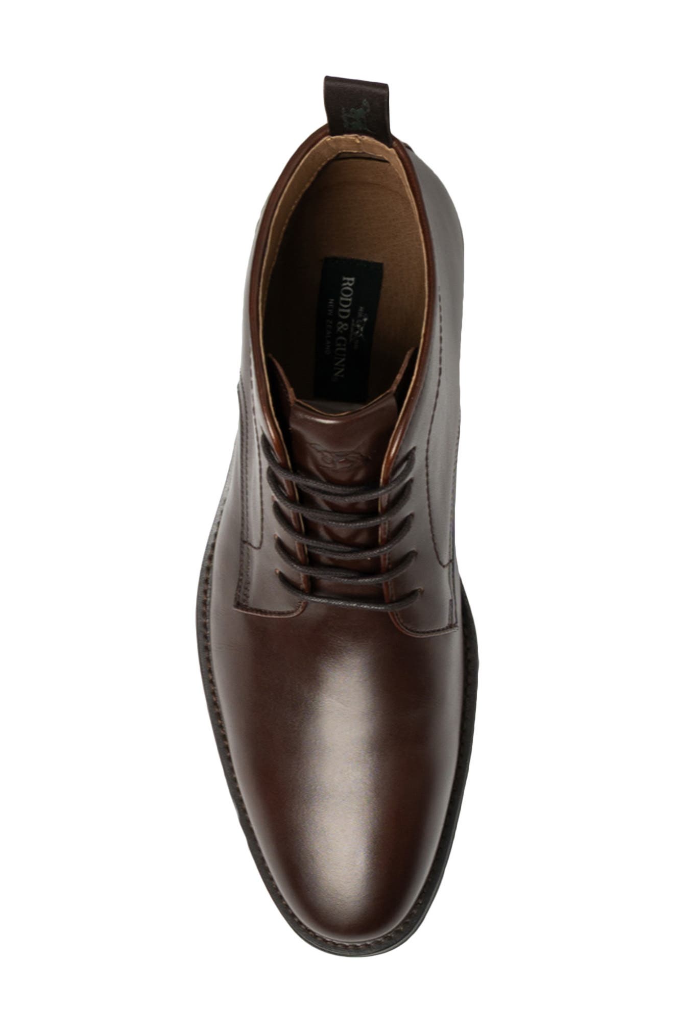 Ruskin Leather Chukka Boot, Alternate, color, DARK COGNAC