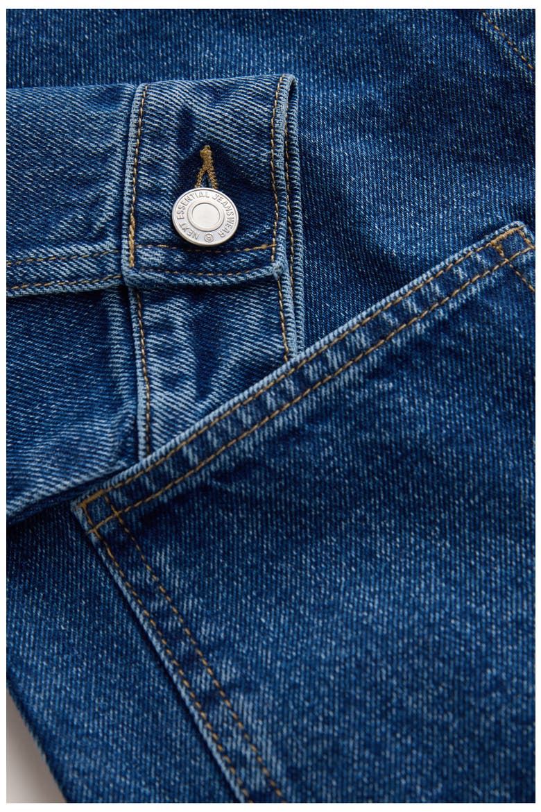 Kids' Denim Carpenter Jacket, Alternate, color, BLUE
