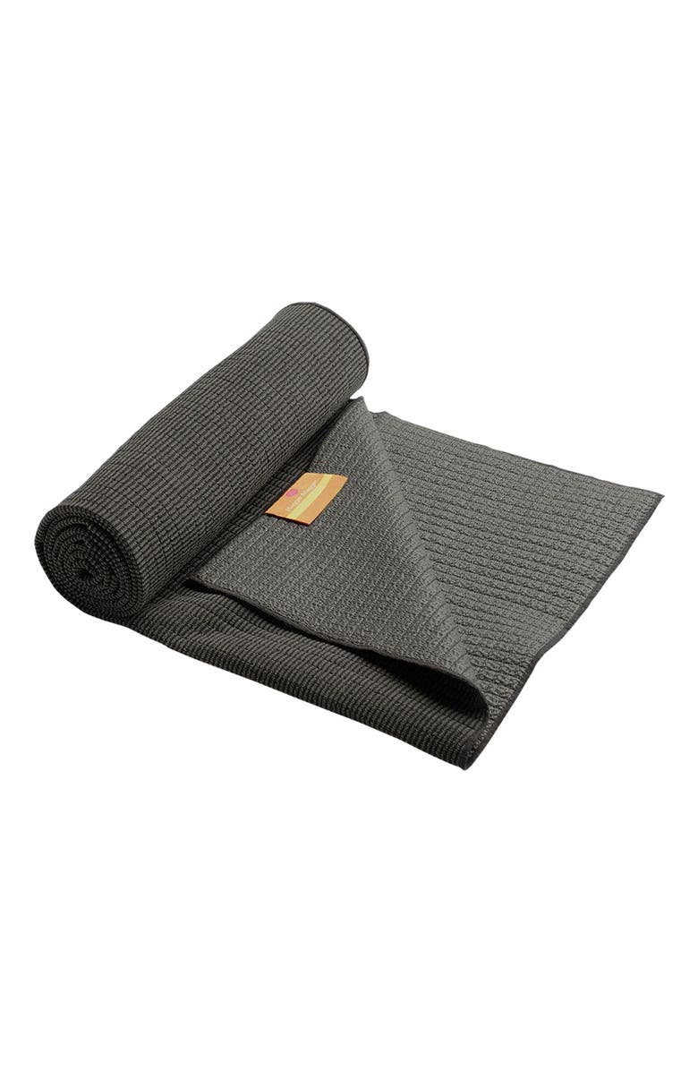 Hugger Mugger The Yoga Towel, Alternate, color, Graphite