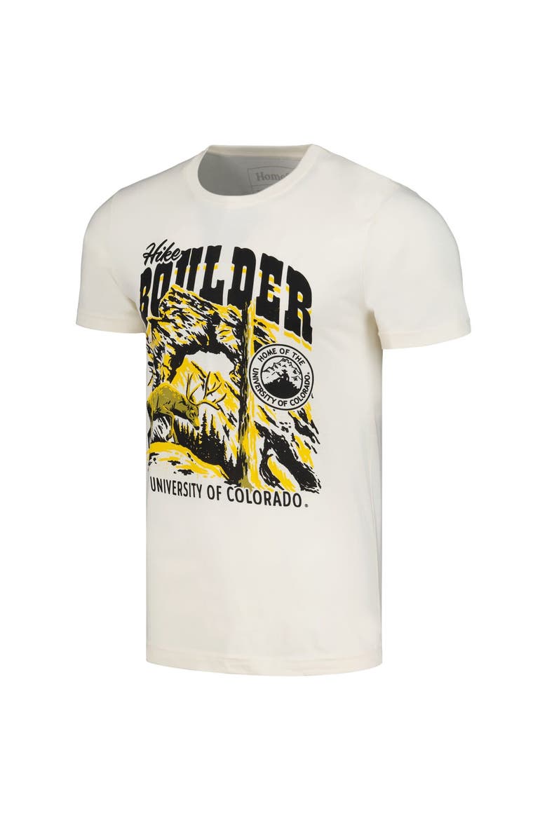 Men's Homefield Cream Colorado Buffaloes T-Shirt, Alternate, color, Cream