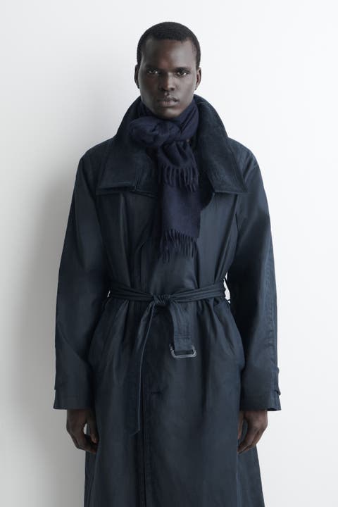 Fringed Cashmere Scarf