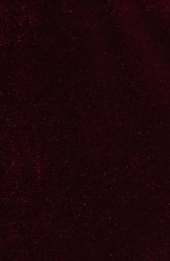 Cowl Neck High-Low Velvet Midi Dress