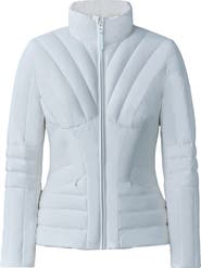 Mackage Alma Smocked Panel Down Jacket