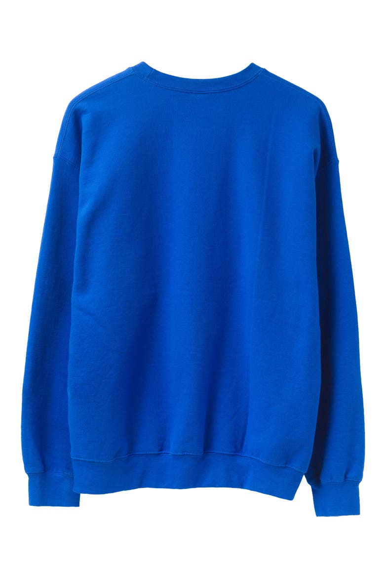 Buffalo Bills Property of Flea Market Crewneck Sweatshirt, Alternate, color, ROYAL