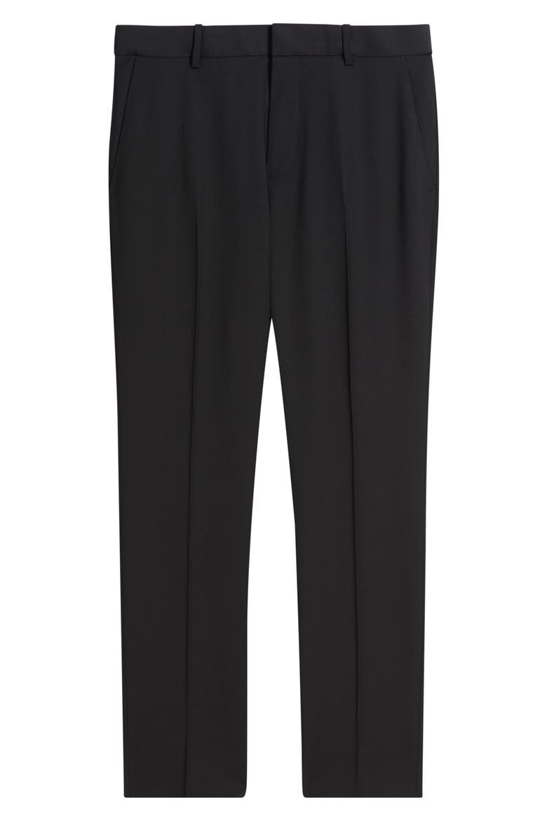Skinny Fit Suit Pants, Alternate, color, BLACK