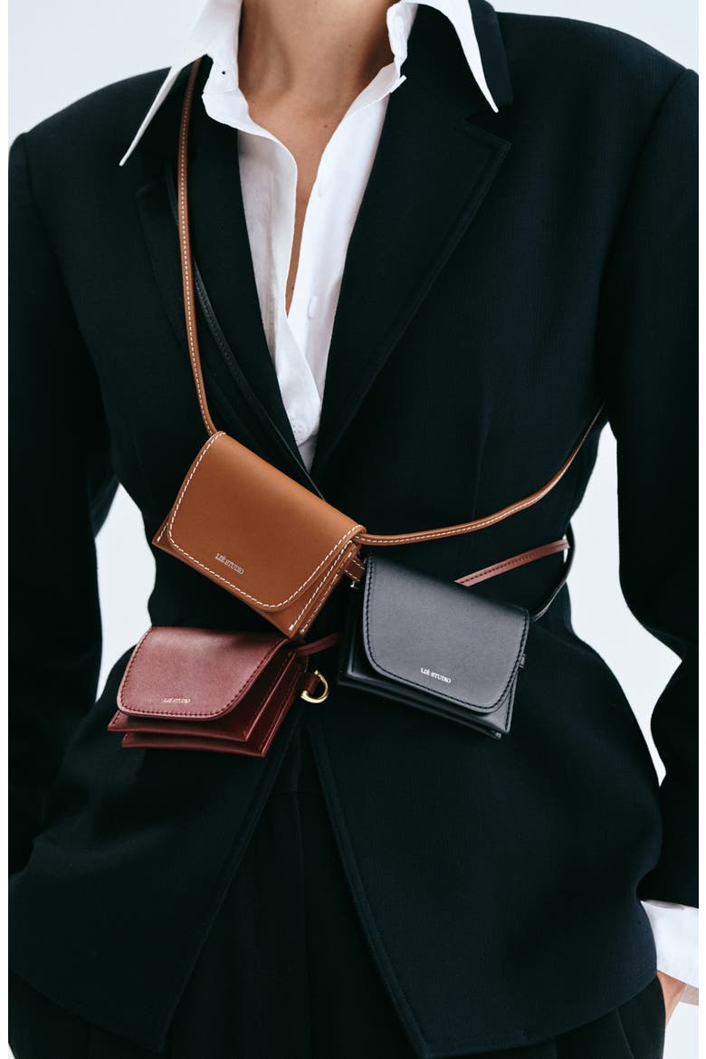 Stella Leather Wallet, Alternate, color, SOLID BLACK