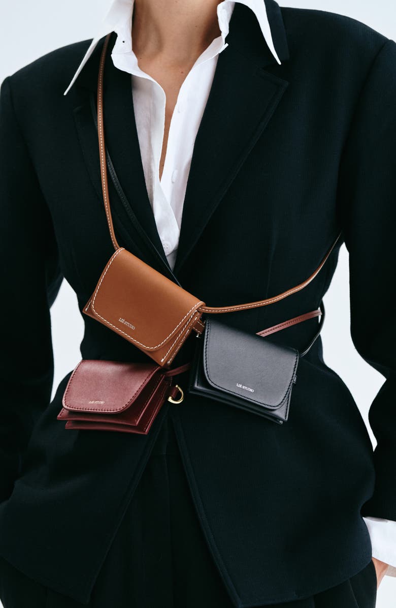 Lié Studio Stella Leather Wallet, Alternate, color,