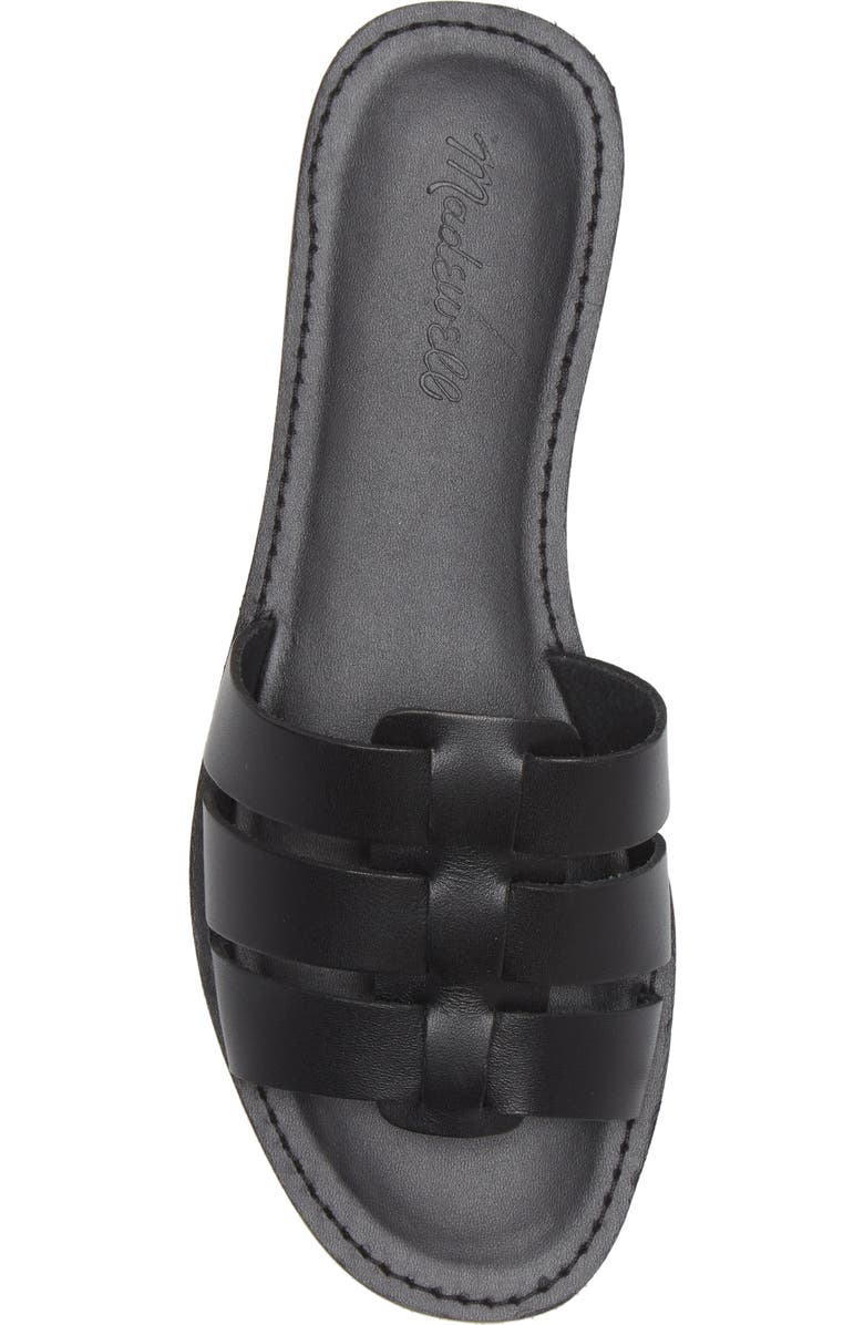 Madewell The Boardwalk Fisherman Slide Sandal, Alternate, color,