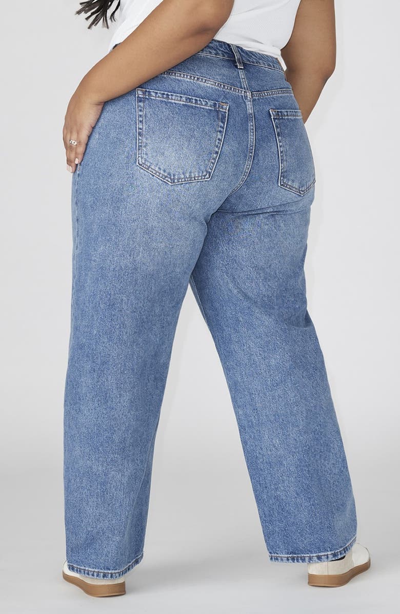 ELOQUII The Loose Jeans, Alternate, color, 
