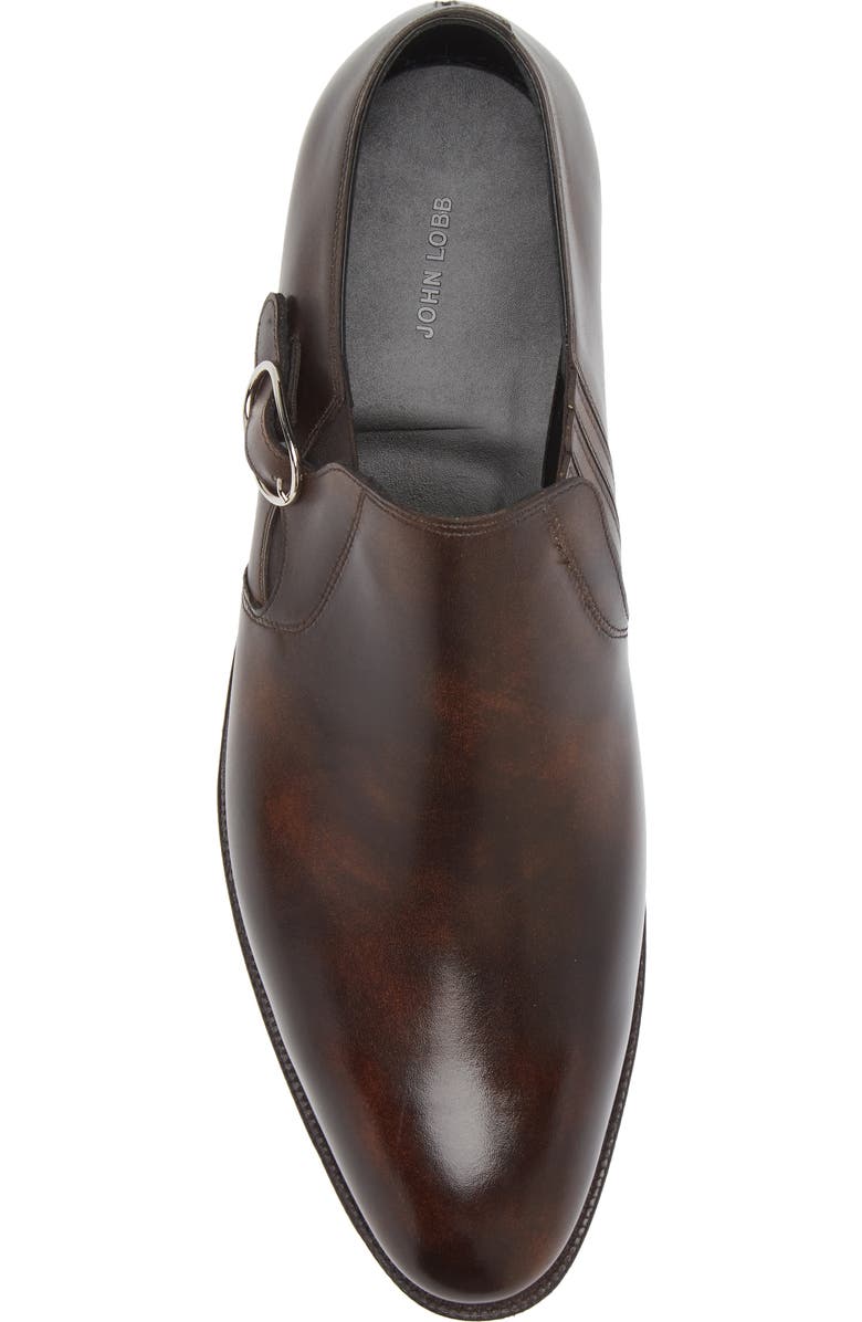 John Lobb Moorfields Side Buckle Slip-On, Alternate, color,