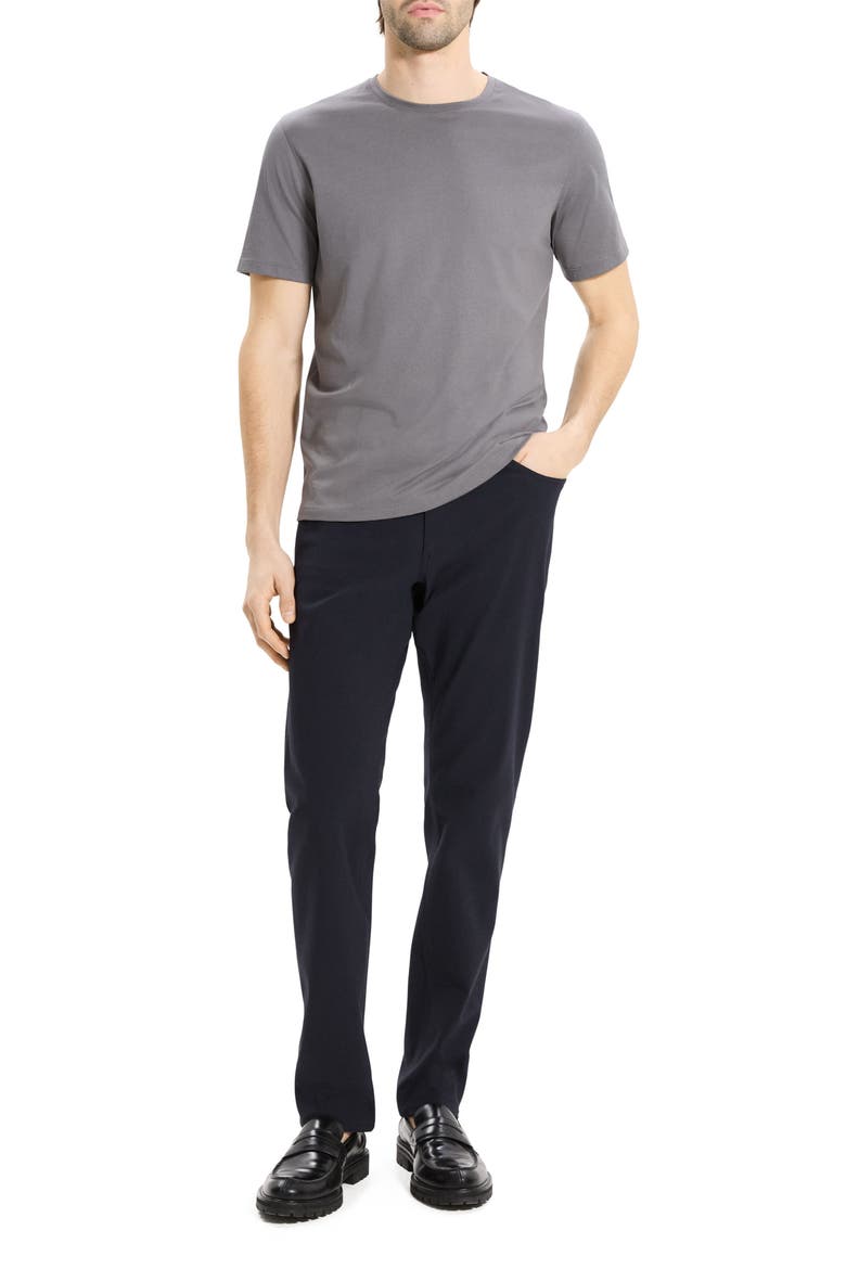 Precise Cotton T-Shirt, Alternate, color, CARBON - BAX