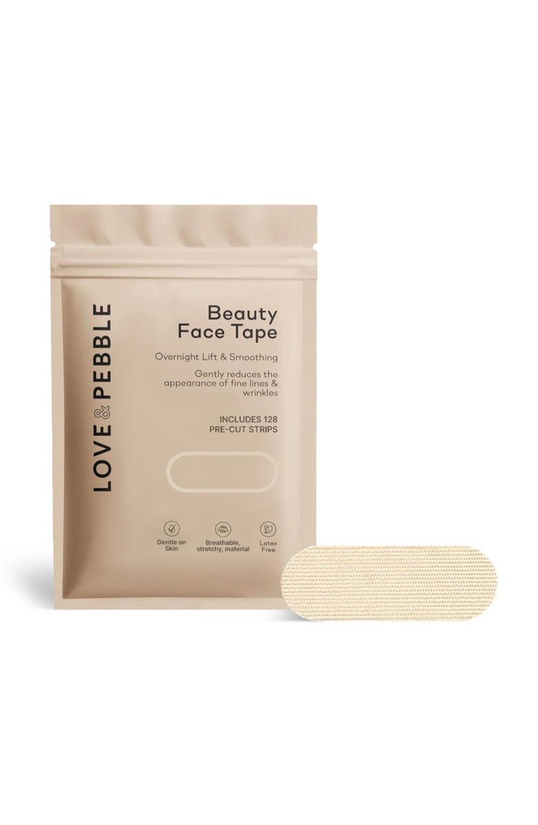 Love & Pebble Beauty Face Tape, Main, color, Nude