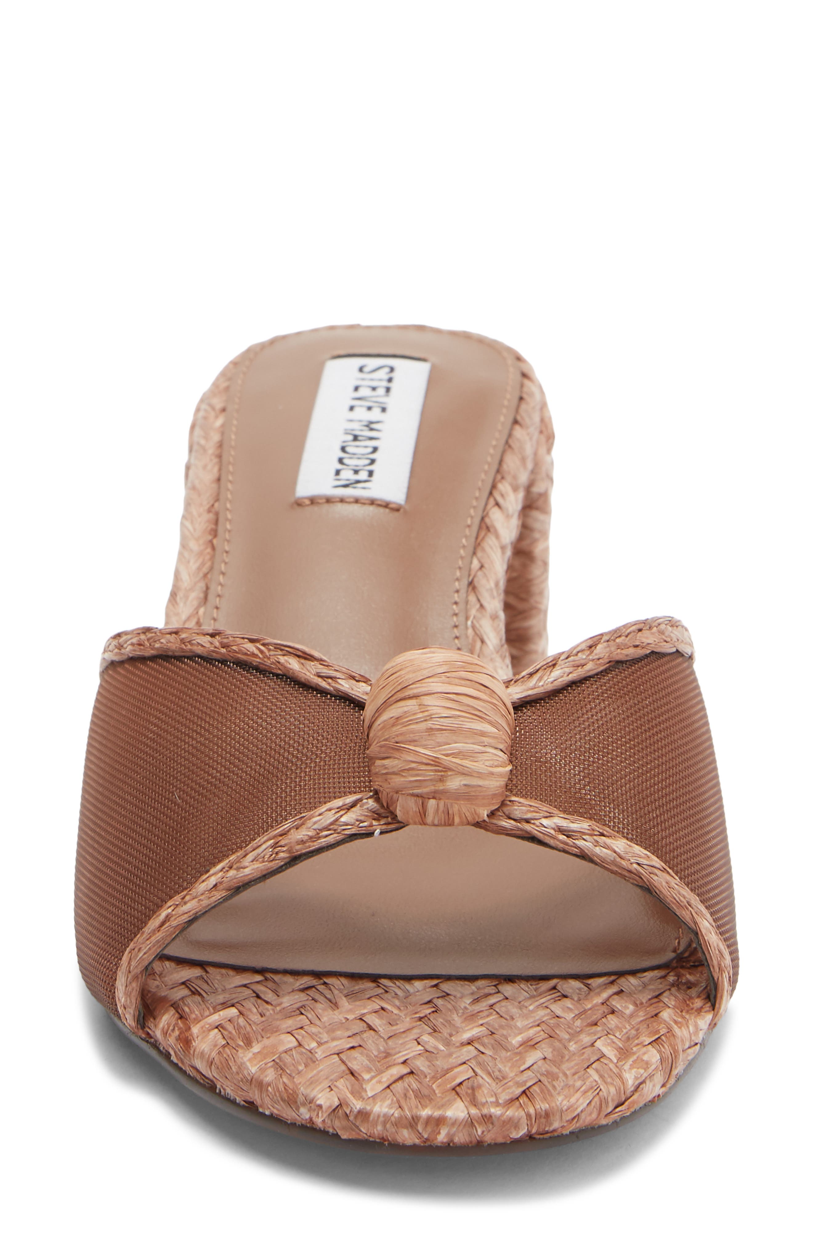 Steve Madden Melodee Sandal, Alternate, color, Brown