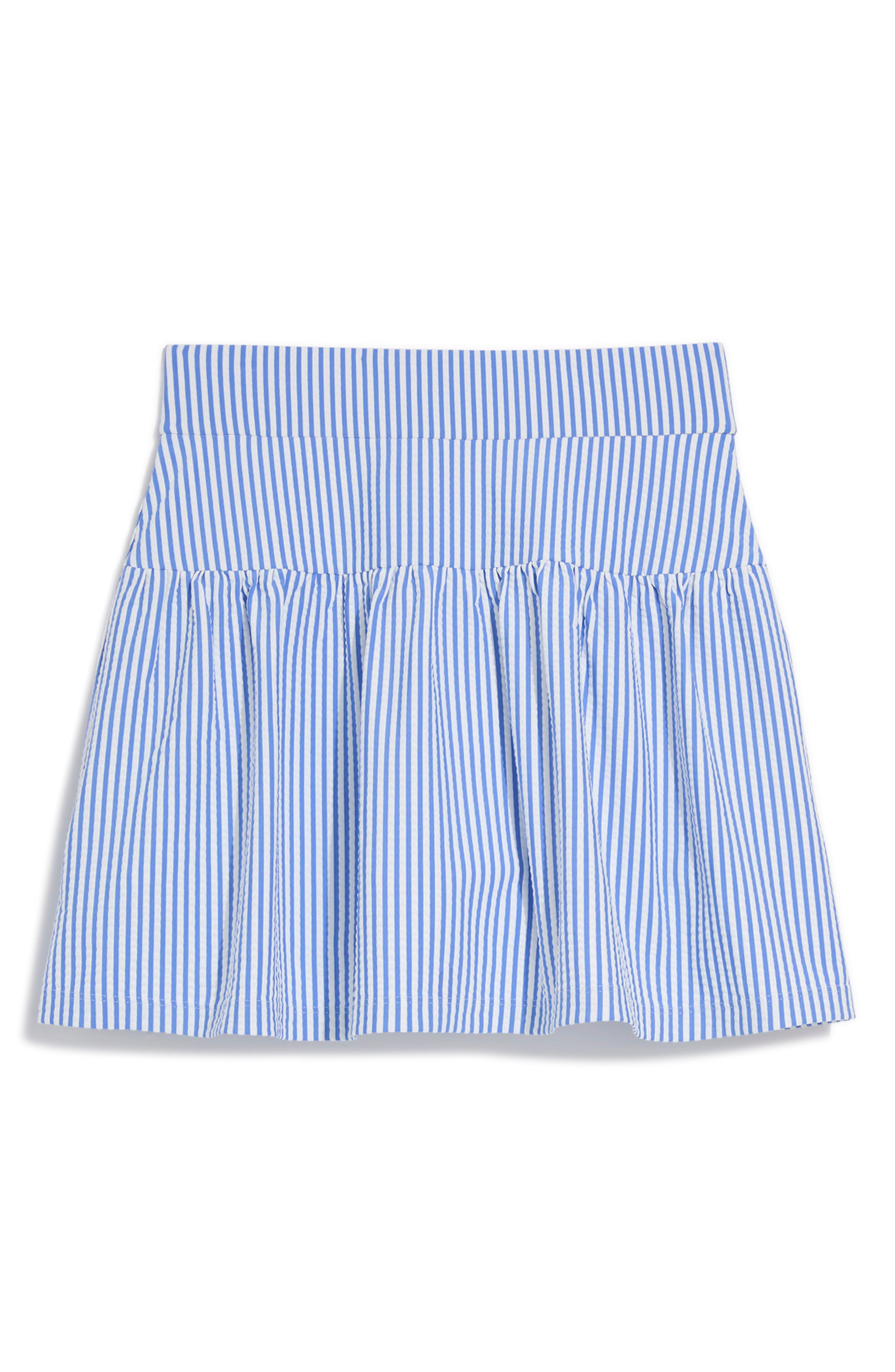 vineyard vines Flare Seersucker Miniskirt (Women) | Nordstrom