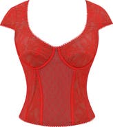 Mistress Rocks Lace Corset Top