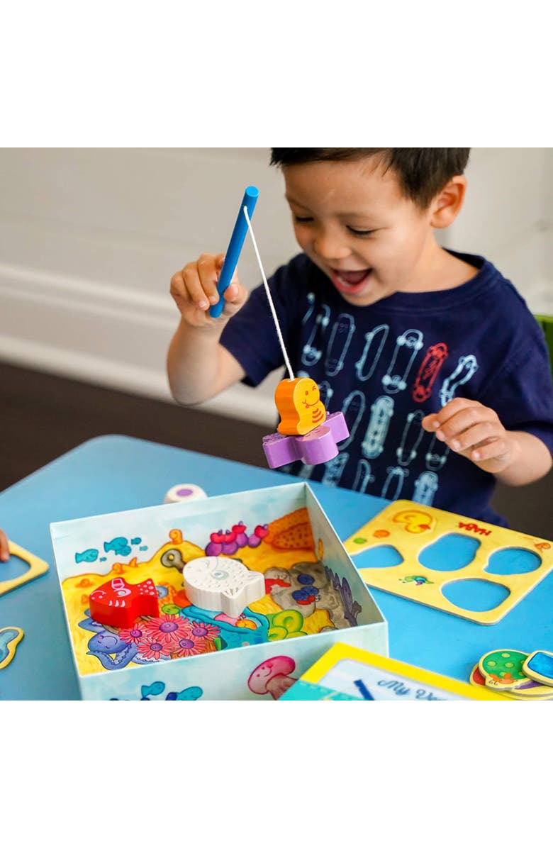 HABA My Very First Games - Here Fishy Fishy! Magnetic Fishing Game Ages 2+ Made in Germany Toddler Games, Learning Toys, Preschool Toys, Alternate, color, Multi
