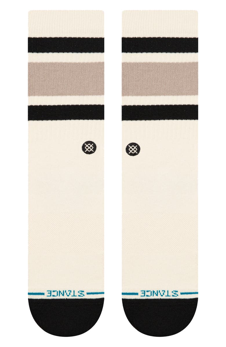 Stance Boyd Crew Socks, Alternate, color, Stringgrey