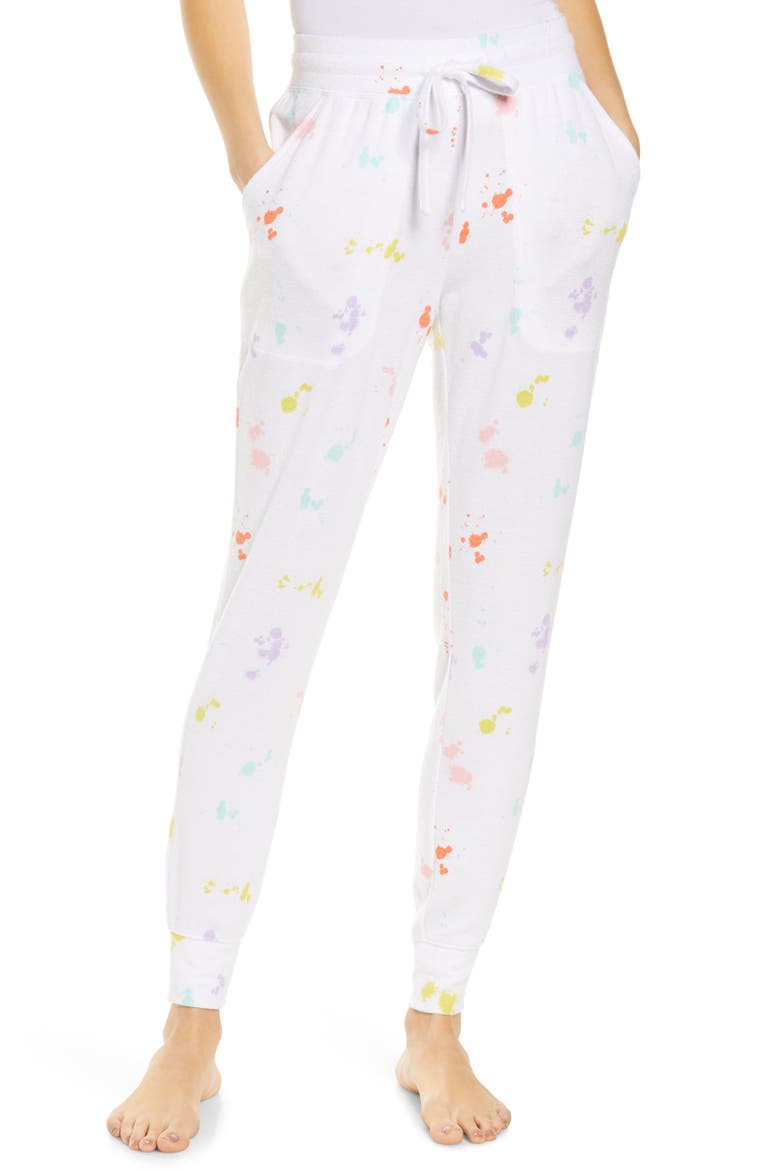Comfy Joggers, Main, color, WHITE PAINT SPLATTER