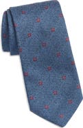 Jack Victor Geometric Cotton, Silk 
Wool Tie