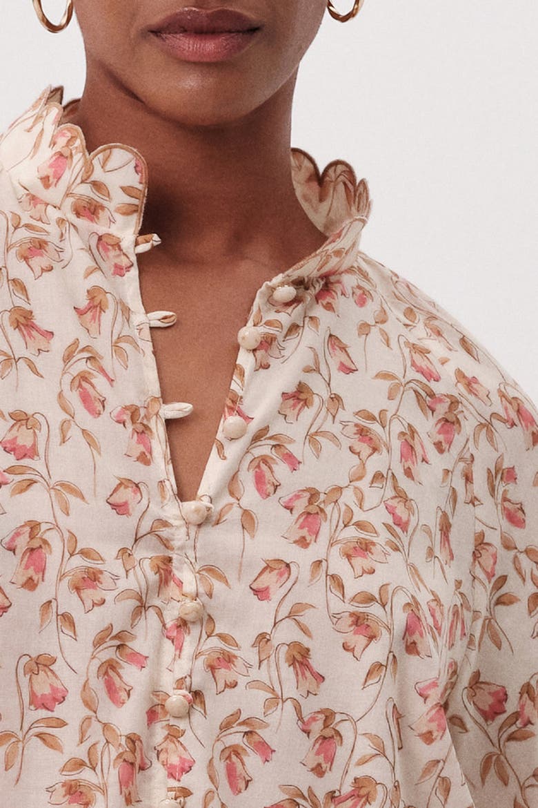 Kathy High Neck Shirt, Alternate, color, MULTI COLOR