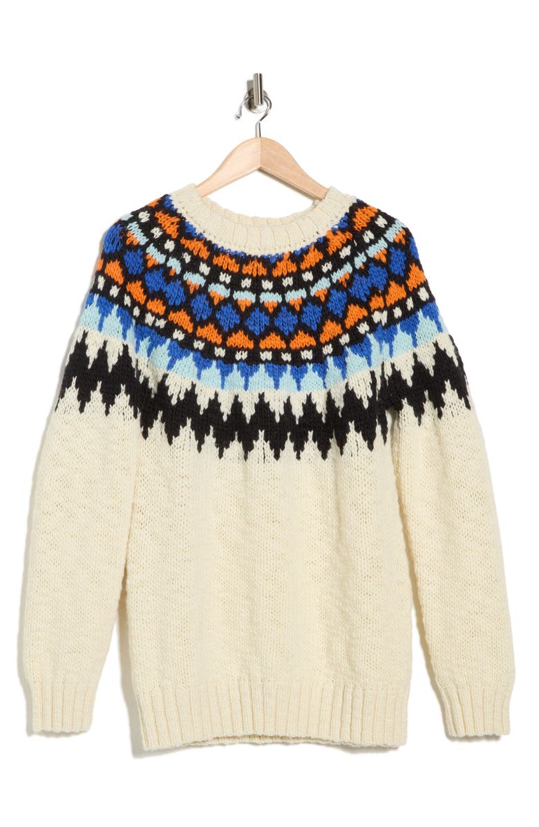 NN07 Felix Nordic Wool Sweater, Alternate, color,
