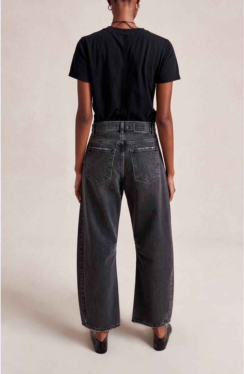 La Ligne Megalyn Mega Barrel Jean, Alternate, color, Fred